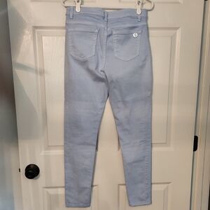 Michael Kors Blue Izzy Skinny Jeans
